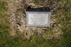 Paul Eugene Blackett 
