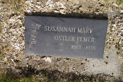 Susannah Mary <I>Ostler</I> Elmer 