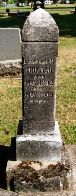 Elizabeth H <I>Stone</I> Dunbar 