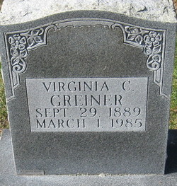 Virginia <I>Cohron</I> Greiner 