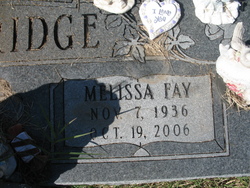 Melissa Fay <I>Morgan</I> Aldridge 