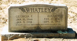 Georgia F. <I>Stone</I> Whatley 