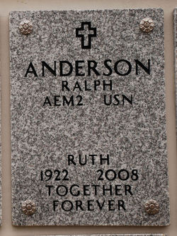 Ruth <I>Nichols</I> Anderson 
