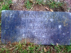 Lillian E <I>Moore</I> Adams 