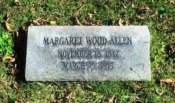 Margaret “Maggie” <I>Wood</I> Allen 