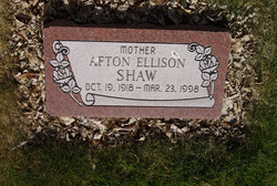 Afton <I>Ellison</I> Shaw 