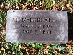 Nancy Elizabeth “Lizzie” <I>Watts</I> Watts 