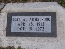 Bertha Isabelle <I>Tesh</I> Armstrong 