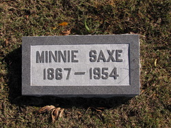 Minnie <I>Seches</I> Saxe 