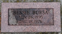 Bessie <I>Nejedly</I> Bursa 