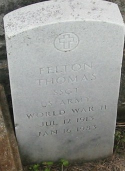 Sgt Felton Thomas 