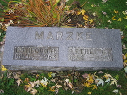 Ethel Gertrude <I>Smith</I> Marzke 