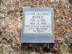 Esther <I>Salisbury</I> Murray 
