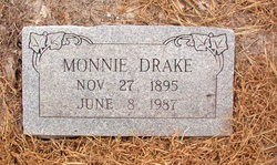 Monnie N <I>Crawford</I> Drake 