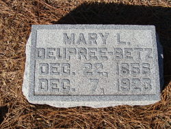 Mary Lucy <I>Deupree</I> Betz 