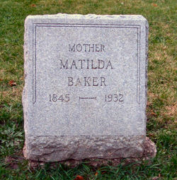 Matilda <I>Longfellow</I> Baker 