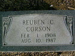 Reuben C Corson 