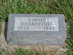 Marion <I>McDowell</I> Broadfoot 