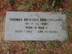 Homer Edward Burlingame 