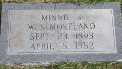 Minnie Belle <I>Edmondson</I> Westmoreland 