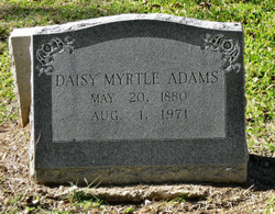 Daisy Myrtle Adams 