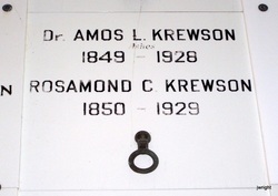 Dr Amos Lonzo Krewson 