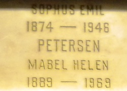 Mabel Helen <I>Bennett</I> Petersen 