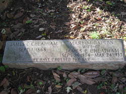 Mary M <I>Dalton</I> Cheatham 