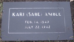Kari <I>Sabe</I> Amble 