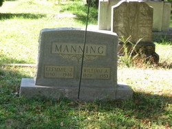 Clementine Josephine “Clemmie” <I>Smith</I> Manning 