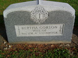 Bertha <I>Corson</I> Ashbrook 