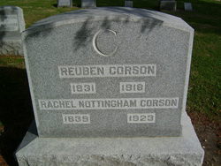 Rachel <I>Nottingham</I> Corson 