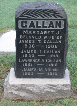 Margaret J <I>Higdon</I> Callan 