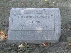 Alice Elizabeth <I>Clevenger</I> Ruetenik 