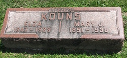 Mary J. <I>Monroe</I> Kouns 
