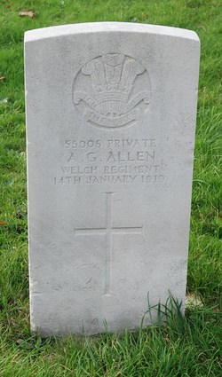 Pvt A. G. Allen 
