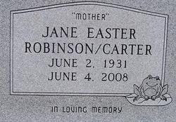 Jane Easter <I>Fields</I> Carter 