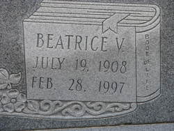 Beatrice <I>Vinson</I> Burgess 