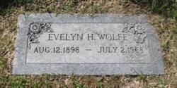 Evelyn Hundley <I>Branan</I> Wolfe 