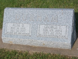 Alta <I>Dunham</I> Durham 