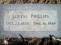 Louisa O. <I>Cooper</I> Phillips 