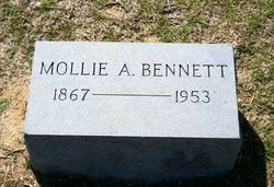 Mary “Mollie” <I>Adams</I> Bennett 