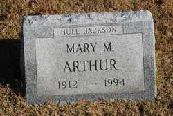 Mary <I>MacAulay</I> Arthur 