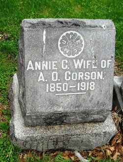Anna Catherine “Annie” <I>McCormick</I> Corson 