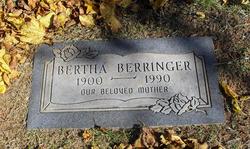 Bertha R <I>Brown</I> Berringer 