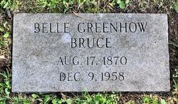 Isabelle “Belle” <I>Greenhow</I> Bruce 