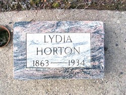 Lydia <I>Carrithers</I> Horton 