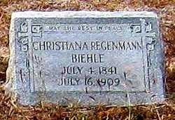 Christiana <I>Regenmann</I> Biehle 