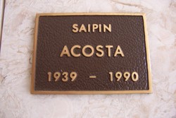 Saipin <I>Duangbungkerd</I> Acosta 