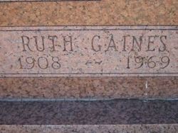 Ester Ruth <I>Gaines</I> Bennett 